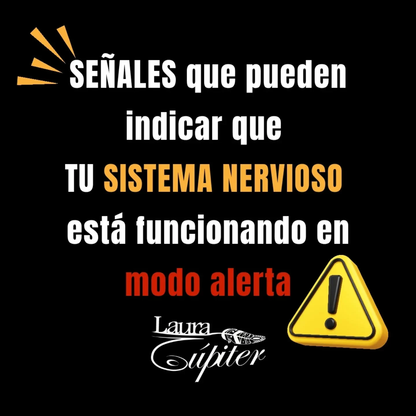Señales de tu Sistema nervioso esta en ALERTA
